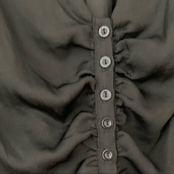 Satin Peasant Blouse - Picture 5 of 5